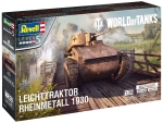 Сглобяем модел Revell - World of Tanks, Leichttraktor Rheinmetall 1930