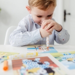 Творчески комплект Totum - Bluey, Оцветяване с точки