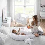 MICUNA Многофункционална възглавница за бременни/кърмене Cuddle Nest Claire