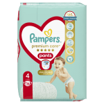 Бебешки пелени гащи Pampers - Premium Care 4, 38 броя