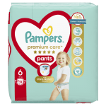 Бебешки пелени гащи Pampers - Premium Care 6, 31 броя