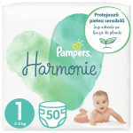 Бебешки пелени Pampers - Harmonie 1, 50 броя