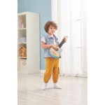 Дървена играчка Hape - Укулеле Rock n Roll, Синьо