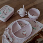 Силиконова чаша със сламка Sassi - Лисица