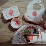 Силиконова кутия за храна Sassi - Ленивец