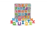 Дървен пъзел J′adore - Букви ABC