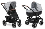 Количка и кош за новородено ABC Design - Salsa 4 Air Fashion, smaragd