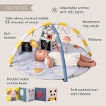 Музикална активна гимнастика Taf Toys - С LED светлини