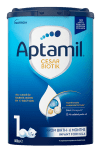 Адаптирано мляко на прах Aptamil - Cesar Biotik 1, опаковка 800 g