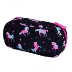 Ученически несесер Astra - Еднорог, Черен