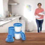 Комплект контейнери за съхранение на кърма и бебешка храна Philips Avent - VIA, 10 броя