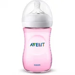 Шише за хранене Philips Avent Natural, 260 ml - Лимитирана серия, Розово