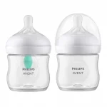 Комплект за новородено Philips Avent Natural Response с AirFree клапа - с 4 шишета за хранене, залъгалка и четка за почистване