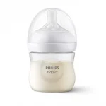 Шише за хранене Philips Avent - Natural Response, 125 ml, с биберон поток 2, 0м+