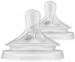 Биберони Philips Avent Natural Response - Без протичане, поток 4, 3м+, 2 броя