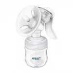 Ръчна помпа за изцеждане Philips Avent - Comfort + ПОДАРЪК 24 броя нощни подплънки за кърмачки