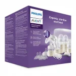 Стартов комплект Philips Avent Natural Response - С ръчна помпа за кърма Natural Motion