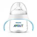 Тренировъчно шише Philips Avent Natural, 150 ml - За преход към чаша, с дръжки