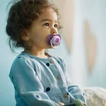 Залъгалки Philips Avent - Ultra Air Happy, с Декорация и надпис Love за стерилизиране, 6-18 m, 2 броя