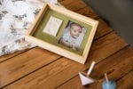 Рамка за отпечатък със снимка Baby Art - Pure Frame, с органична глина