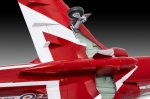 Сглобяем модел Revell - Изтребител BAe Hawk T.1A RAF Red Arrows, 170 части