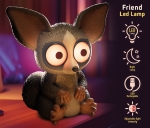 Нощна LED лампа Lisciani - Rainy Days, Бебе Галаго