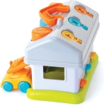 Детска играчка Infantino - B Kids, Сортер гараж