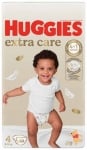 Бебешки пелени Huggies - Extra Care 4, 60 броя