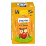Плодова закуска Bebivita - Пълнозърнеста шпелта с ябълка и банан, 90 g