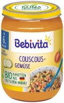 Био пюре Bebivita - Кускус със зеленчуци, 190 g