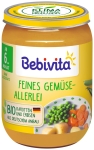 Био пюре Bebivita - Зеленчуков микс, 190 g