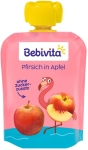 Плодова закуска Bebivita - Праскова и ябълка, 90 g