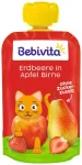 Плодова закуска Bebivita - Ягода, ябълка и круша, 90 g
