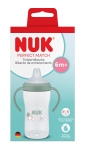 Чаша със силиконов накрайник NUK - Perfect Match, 260 ml, 6+ m, Овчица