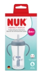 Чаша със сламка NUK - Perfect Match, 260 ml, 8+ m, Пингвин