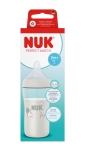 Шише със силиконов биберон NUK - Perfect Match, 260 ml, размер M, Овчица