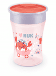 Чаша Nuk Evolution - Magic Cup, 230 ml, 8+ месеца, Розова