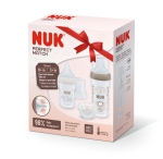 Подаръчен сет 3 части Nuk - Perfect Match, Сърце и Дъга