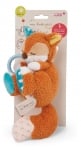 Музикална играчка Nici - Спящата Лисица Финни, 20 cm