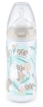 Шише със силиконов биберон NUK - First Choice, Lion King, TC, 300 ml, 6-18 месеца