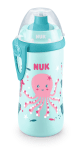 Шише с клапа NUK - Junior Cup, 300 ml, Chameleon