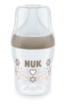 Шише със силиконов биберон NUK - Perfect Match, 150 ml, размер S, Сърце