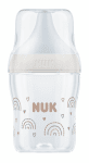 Шише със силиконов биберон NUK - Perfect Match, 150 ml, размер S, Дъга