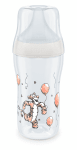 Шише със силиконов биберон NUK - Perfect Match, 260 ml, размер M, Тигър