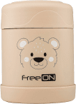 Термо контейнер за храна Freeon - 350 ml, Неръждаема стомана, Сив