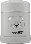 Термо контейнер за храна Freeon - 350 ml, Неръждаема стомана, Сив