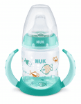 Чаша със силиконов накрайник за сок NUK - First Choice, TC, 150 ml, Зелена