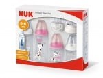 Стартов комплект NUK - First Choice, Perfect Start, Temperature Control, 10 части, момиче