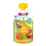 Био плодова закуска Hipp Hippis - Ябълка, круша и банан, 100 g