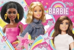 Блестящ пъзел Lisciani - Barbie, Приятели завинаги, 60 части